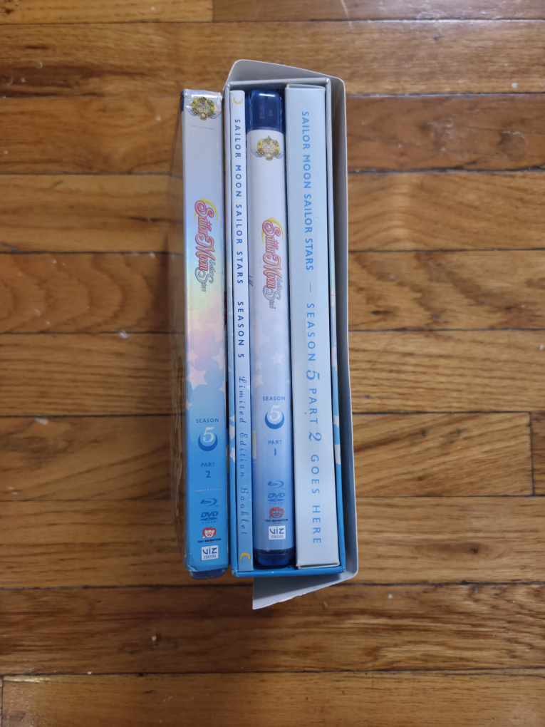Sailor Moon Stars Blu Ray DVD set - photo 4