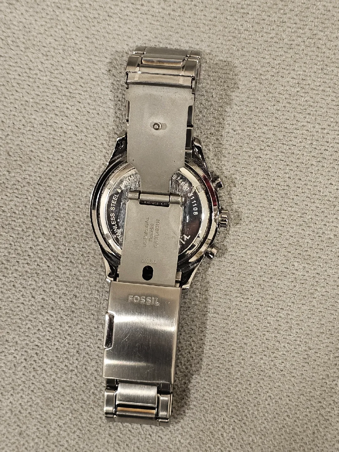 Fossil Men's Chronograph Stainless Steel Watch image indicator(2)