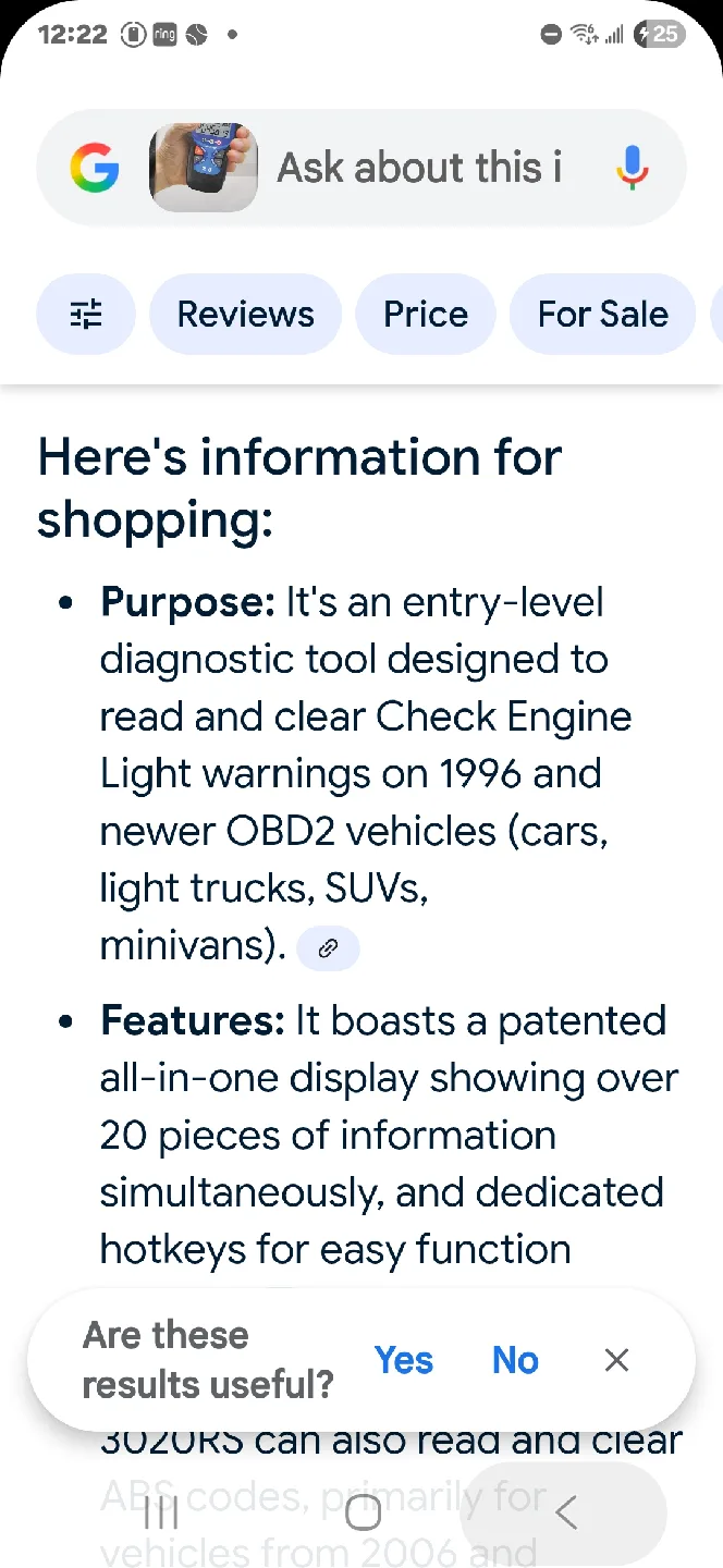 Innova FixAssist 3020rs OBD2 Scanner image indicator(4)