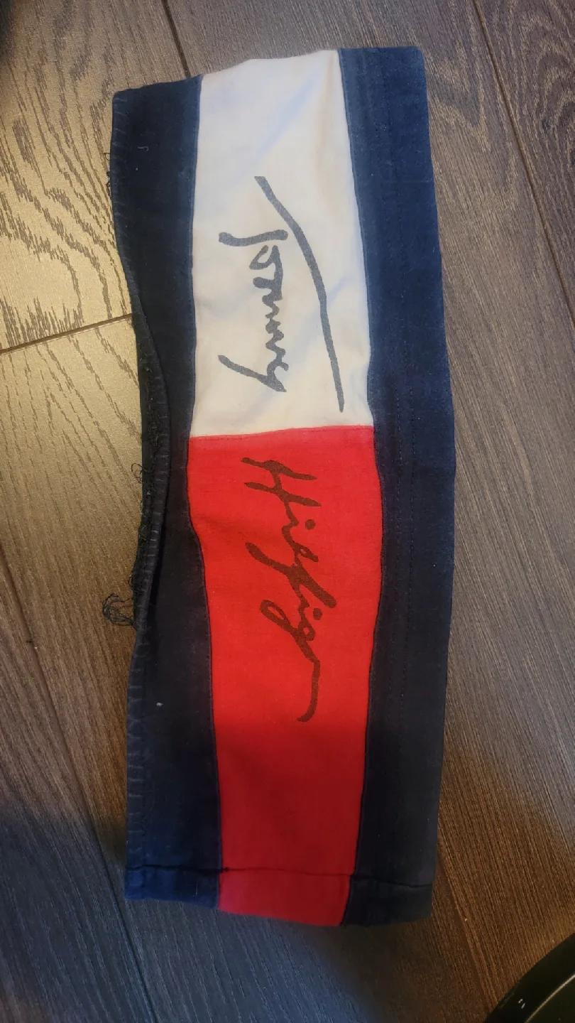 Vintage Y2K Tommy Jeans Colour Block Tube Top thumbnail