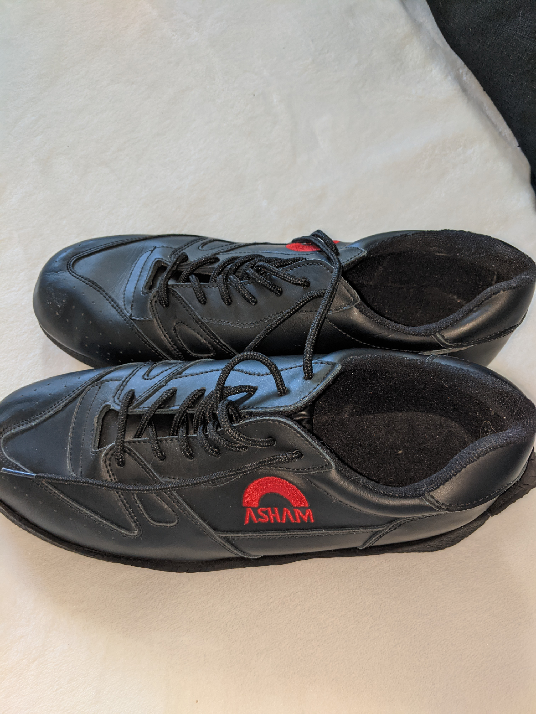 Asham Curling Shoes, Black size 12. PU Braeside SW - photo 2