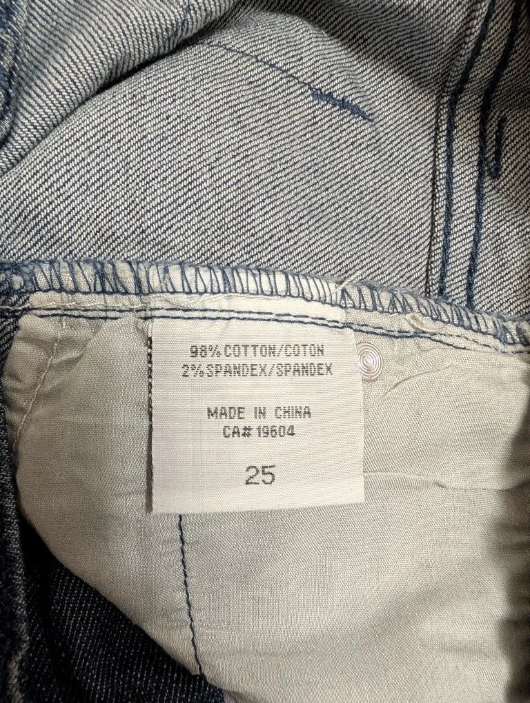 UB Jeans Vintage Wide Leg Jean Shorts image indicator(6)