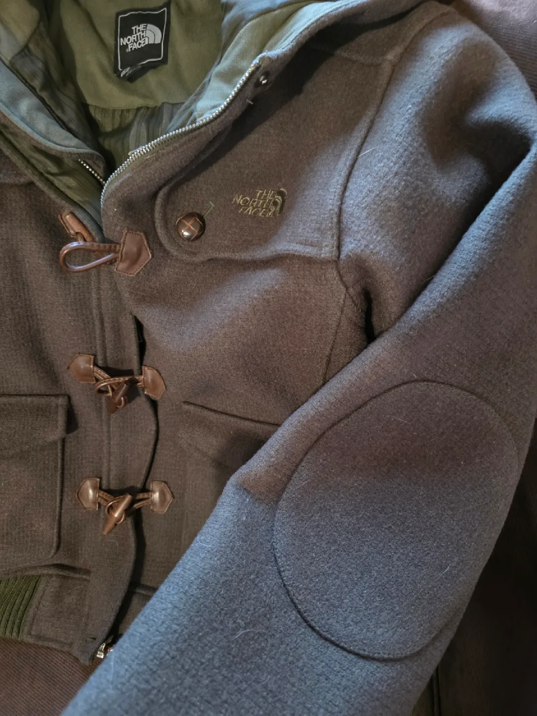 🥕 The North Face Wool Blend Toggle Hooded Jacket image indicator(5)