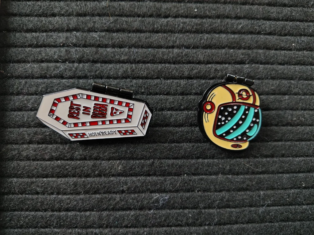 spooky enamel pins 15/each thumbnail
