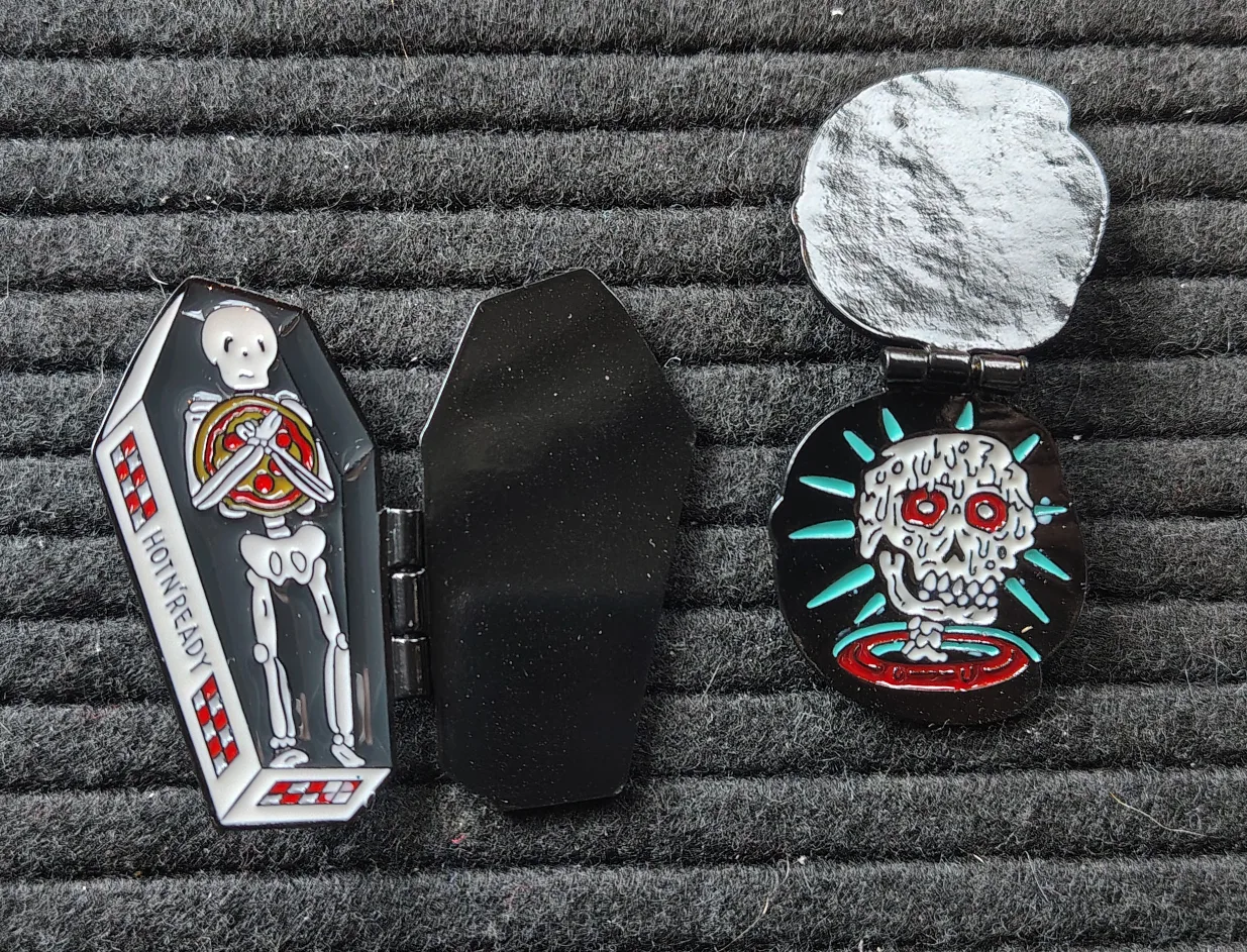 spooky enamel pins 15/each image indicator(2)