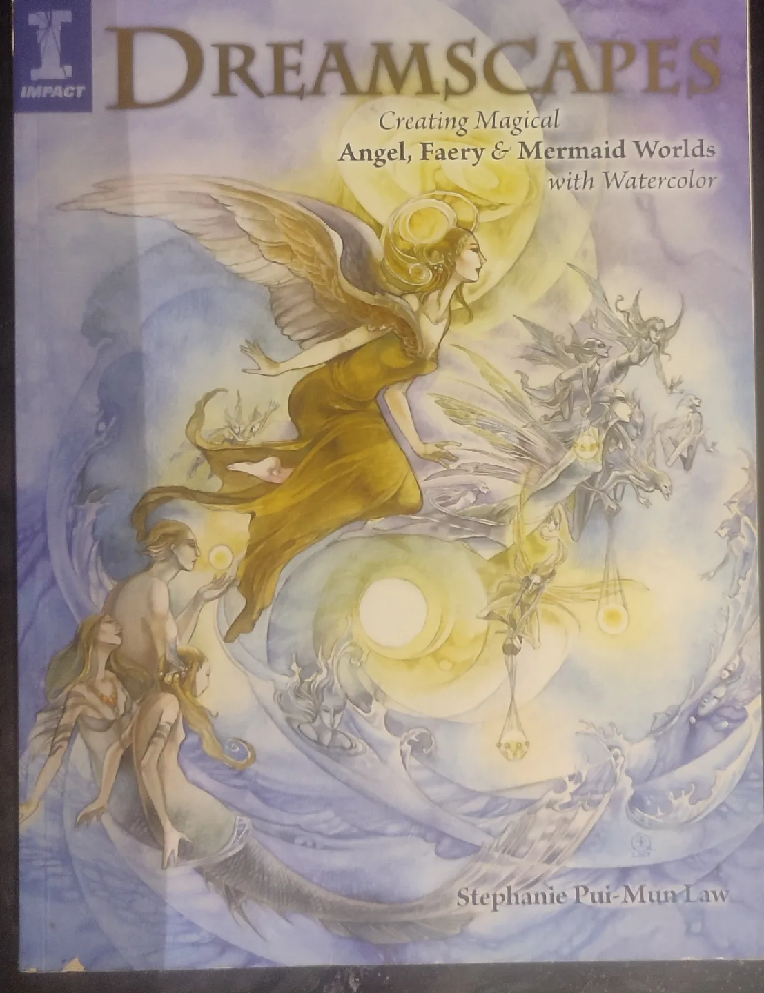 Dreamscapes: Angel, Faery & Mermaid Watercolor Book thumbnail