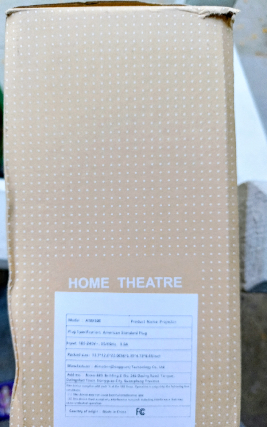 Projector AMA500 Home Theatre - photo 2