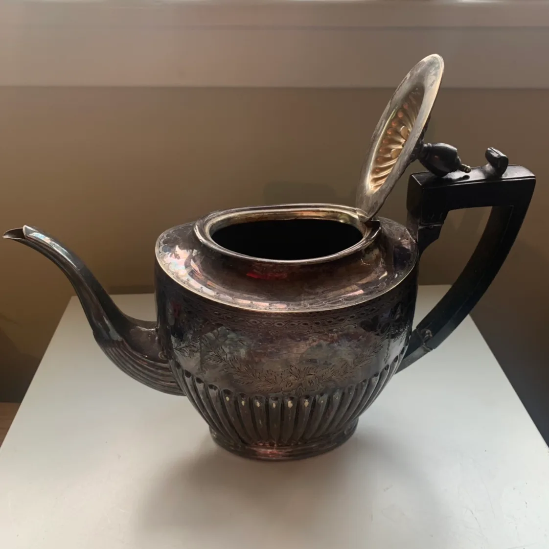 Antique tea pot image indicator(2)