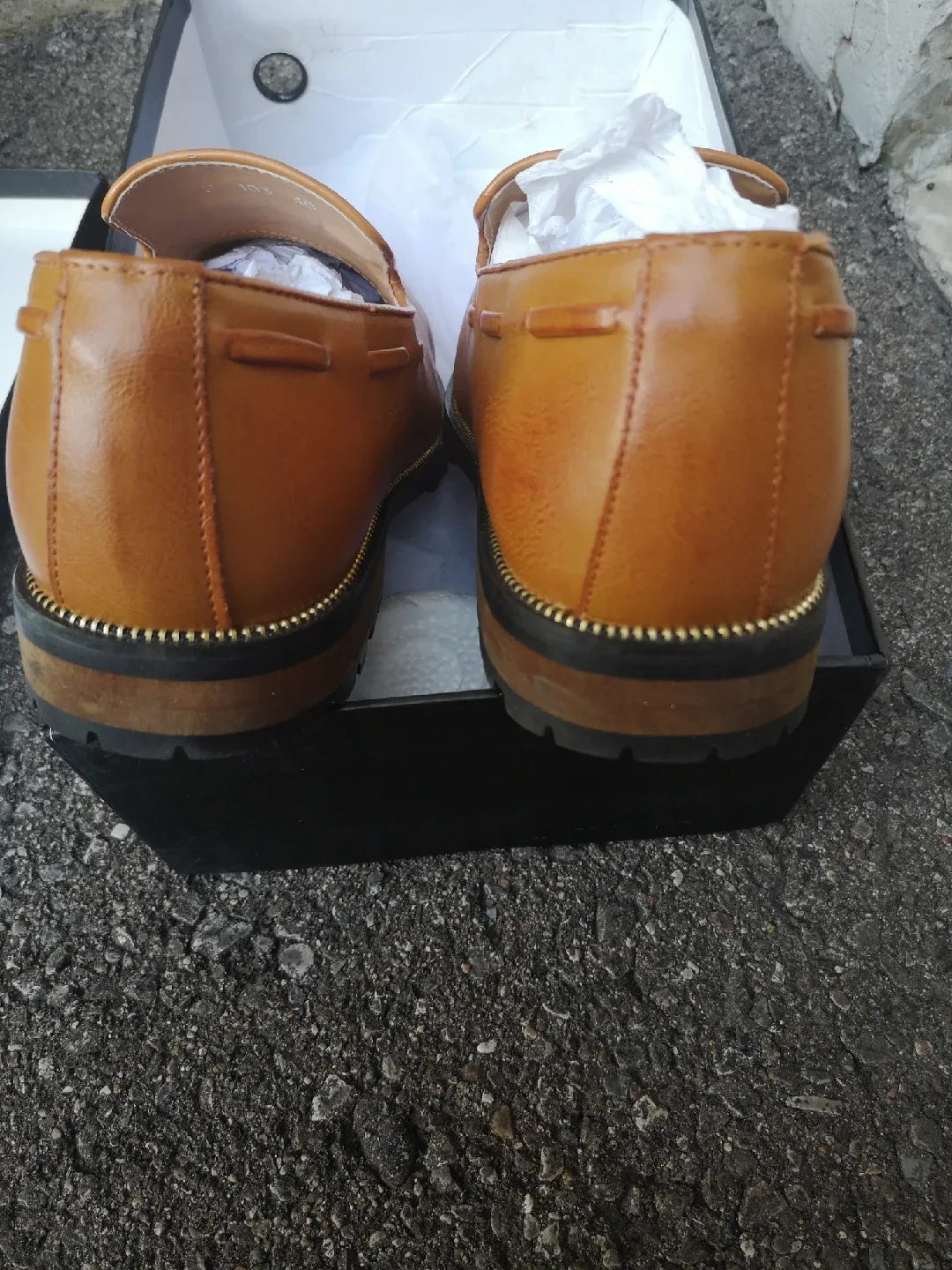 Tan Brown Loafers - Size 250 image indicator(5)