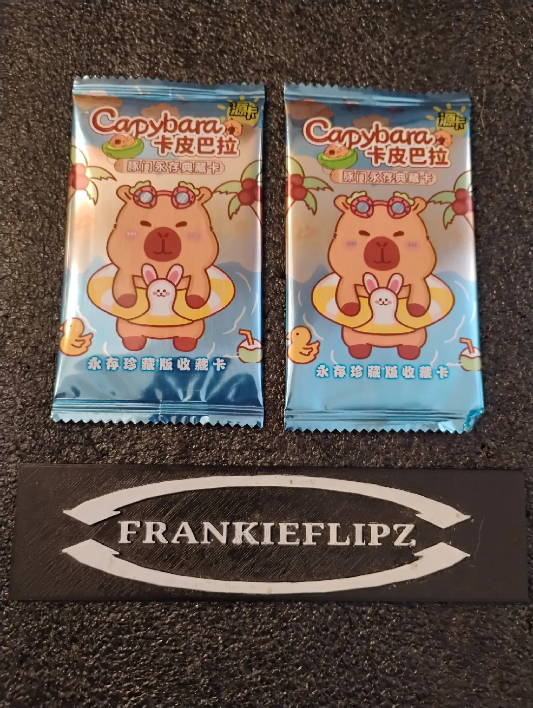 Capybara Collectible Card packs