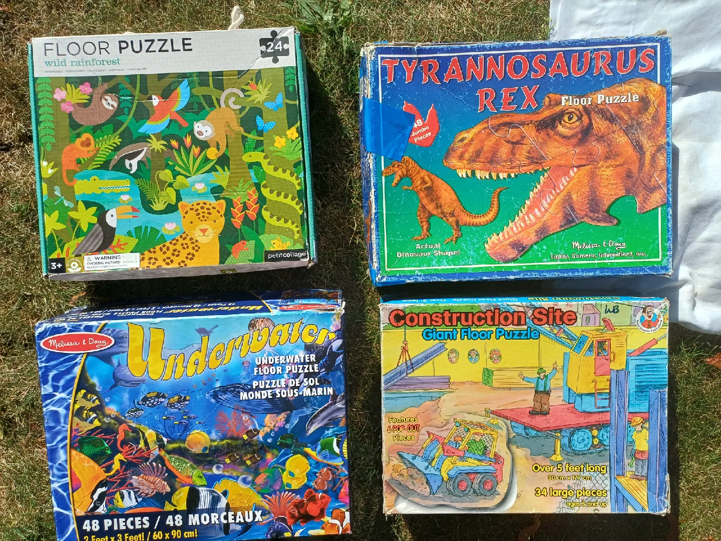 Kids' Puzzles: Rainforest, Dinosaur, Underwater, Construction thumbnail