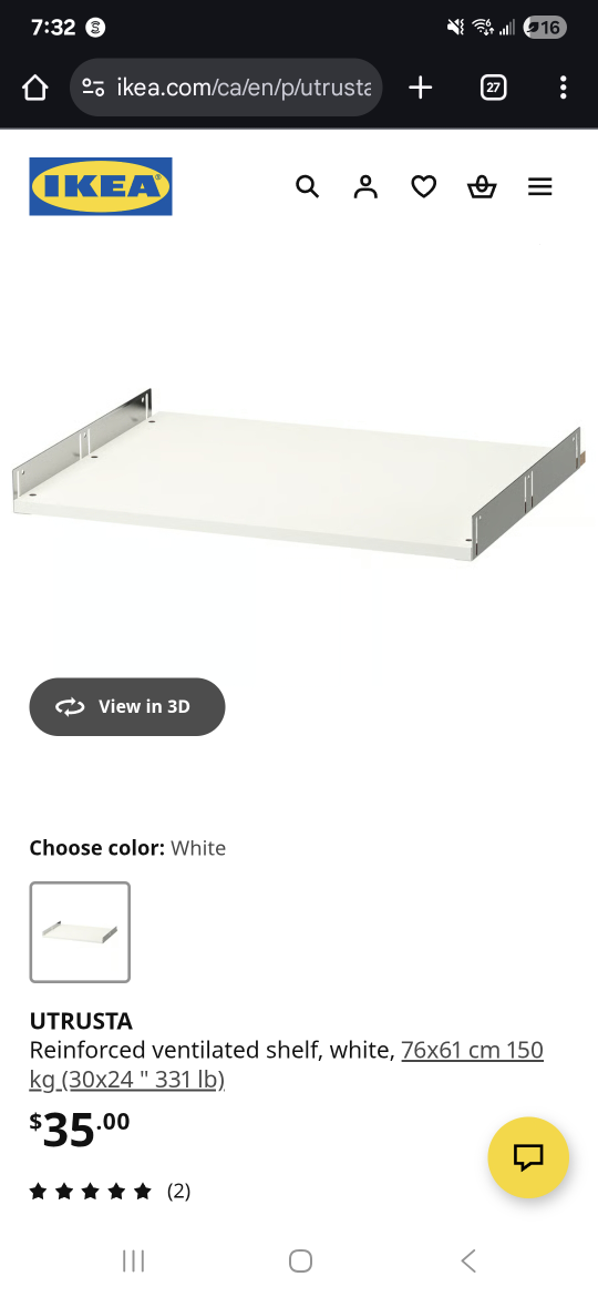 IKEA UTRUSTA Shelf for kitchen or pantry - photo 4