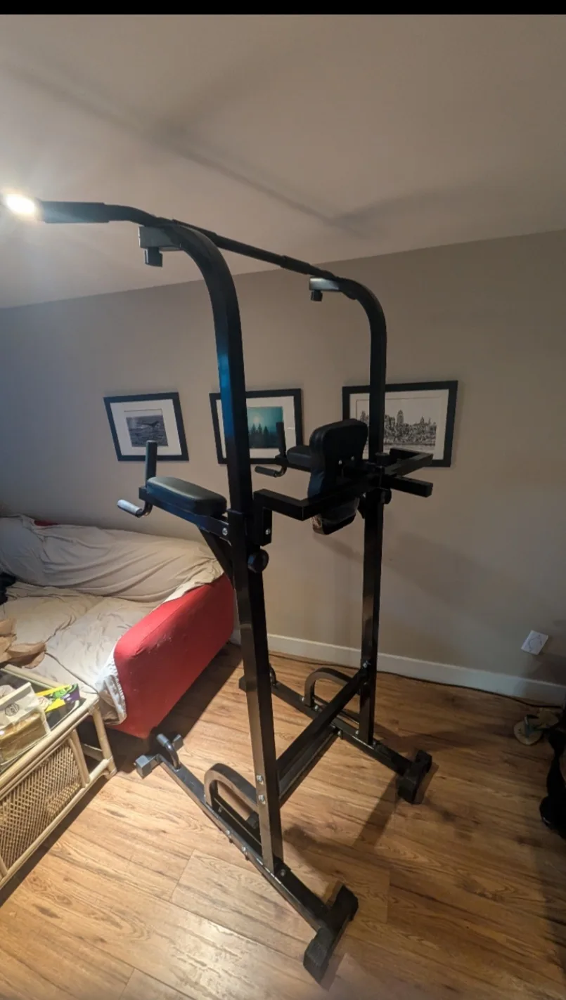 Pull Up & Dip Station - Home Gym Workout image indicator(2)
