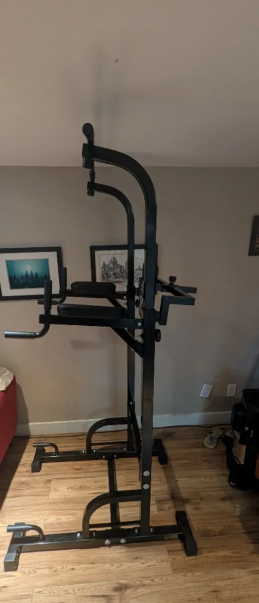 Pull Up & Dip Station - Home Gym Workout image indicator(3)