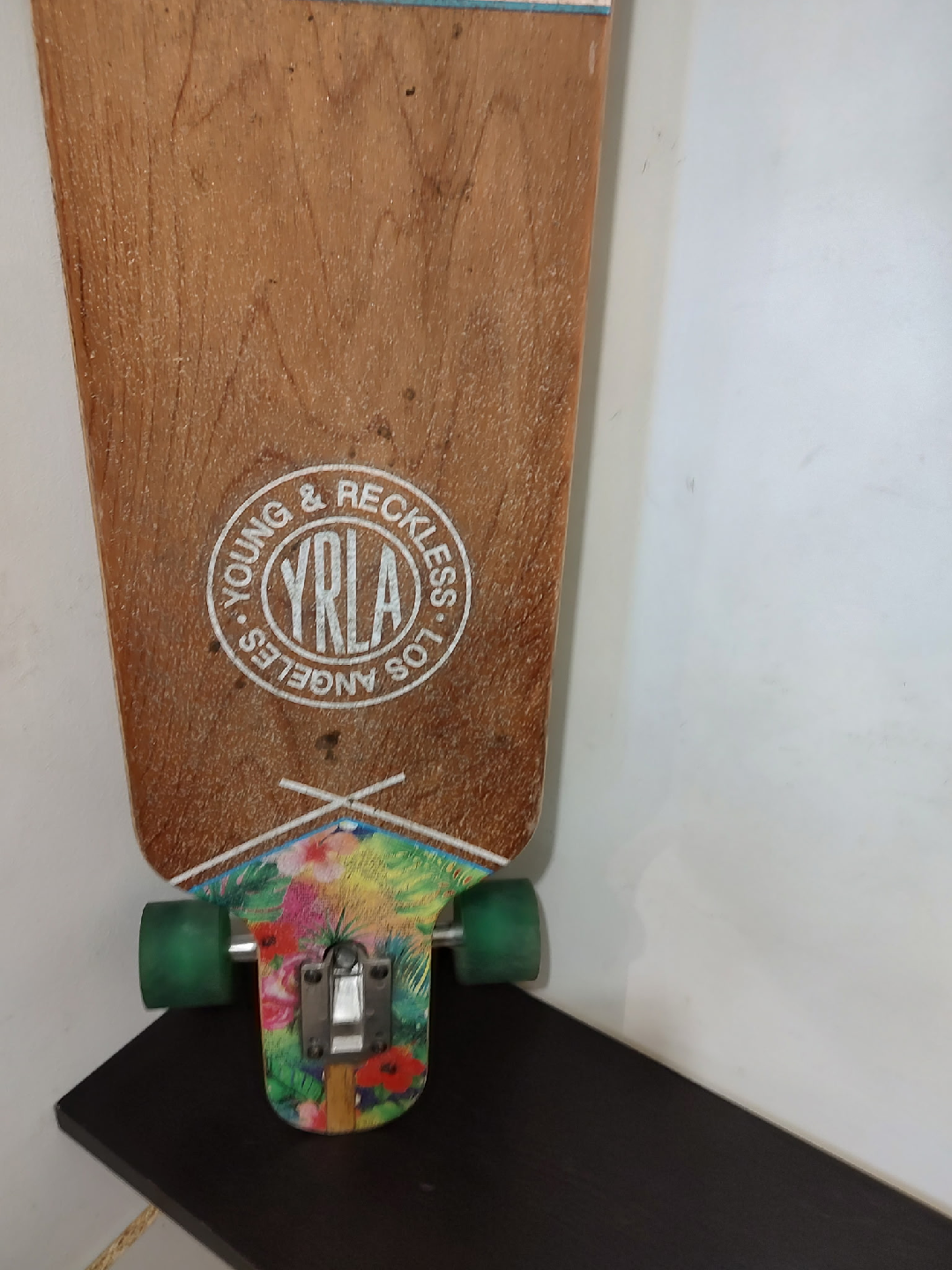 Reckless Floral Longboard Skateboard - photo 5
