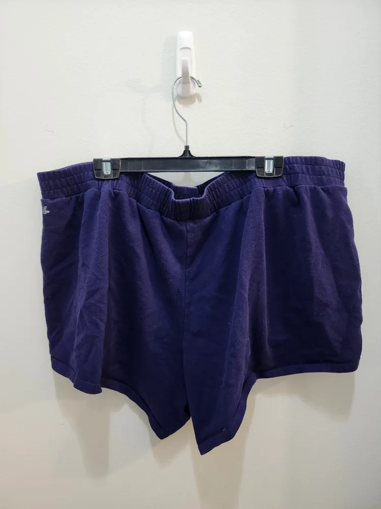 fabletics Purple Athletic Shorts 3x thumbnail