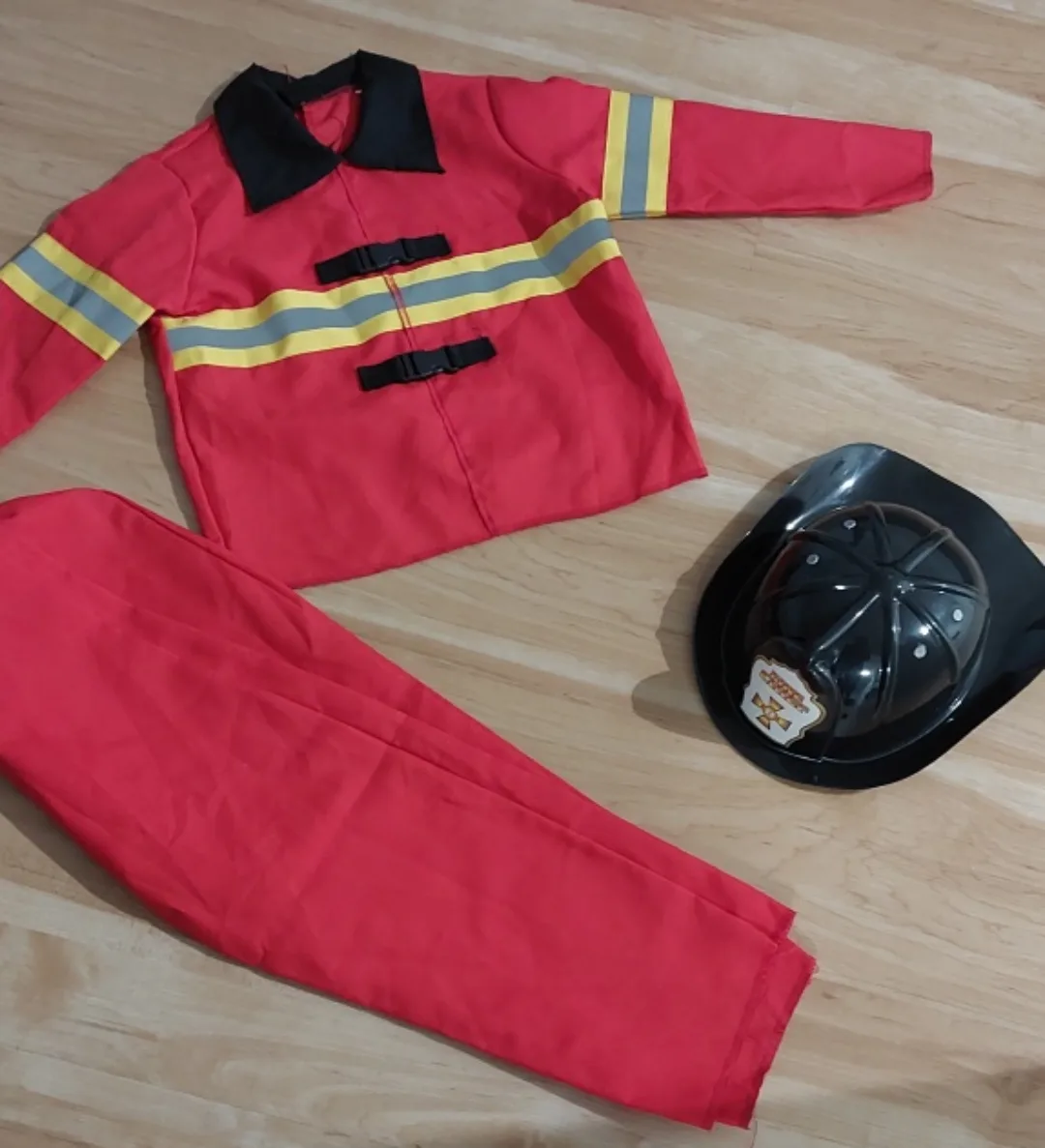 🥕BRAND NEW fire fighter Costume Set 🥕 thumbnail