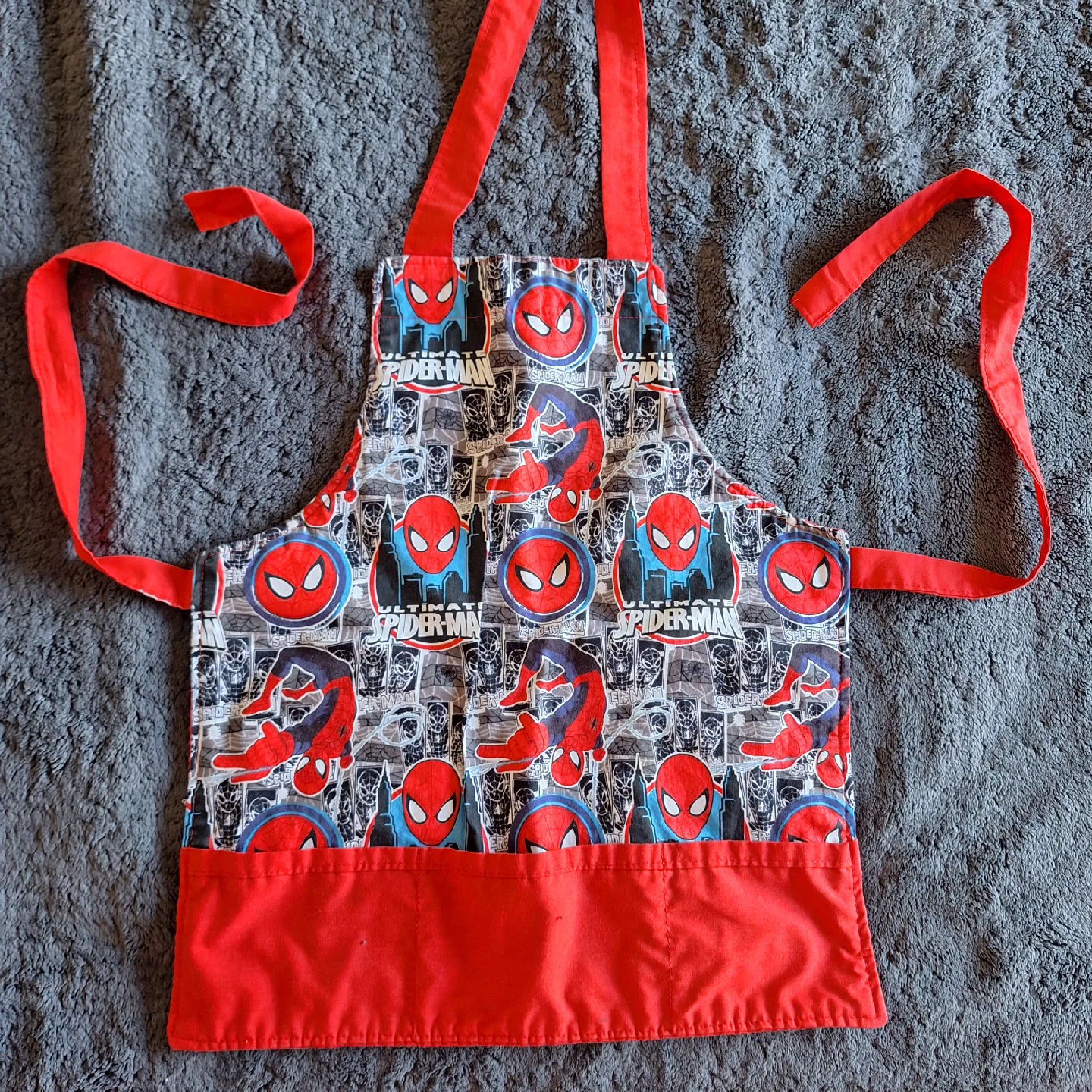 Spiderman Apron - Kids Size thumbnail