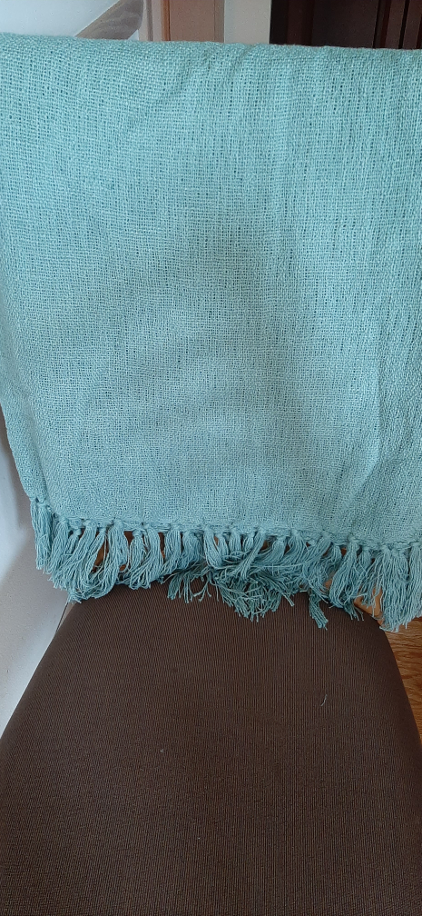 Light-weight Seafoam Green Throw Blanket. - photo 2