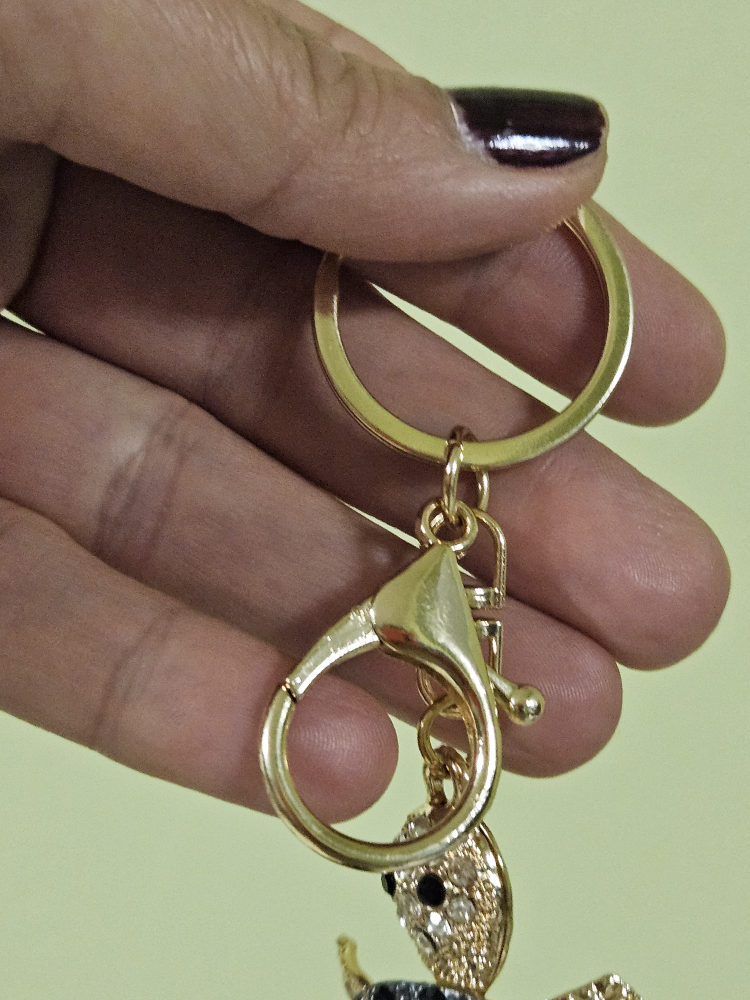 Turtle Rhinestone Keychain - photo 5