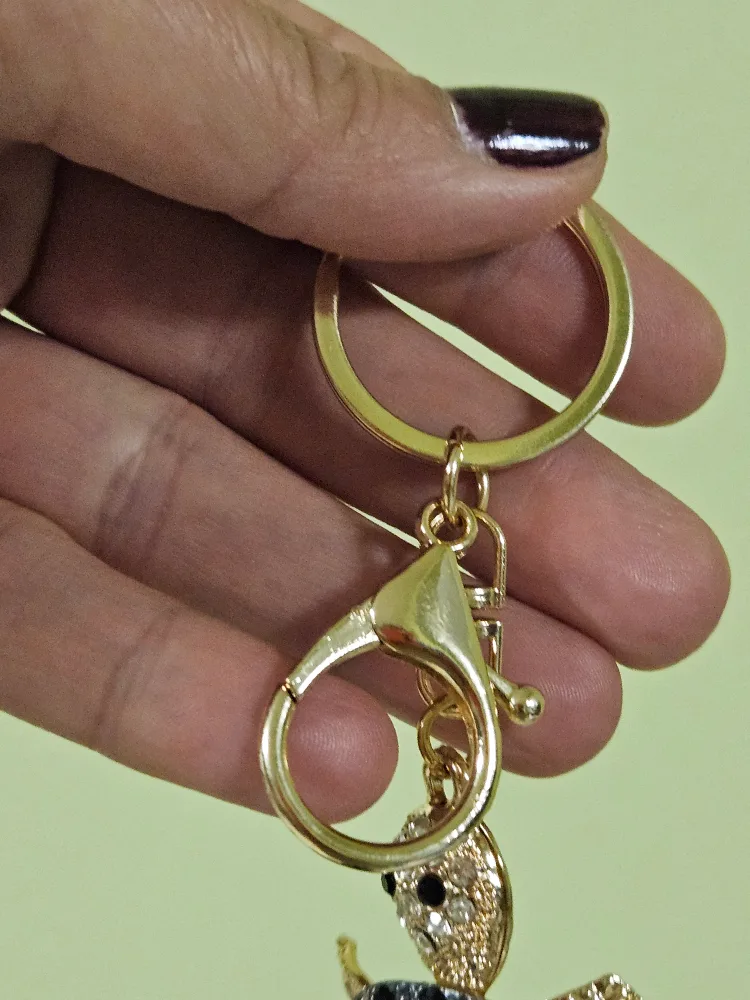 Turtle Rhinestone Keychain image indicator(5)