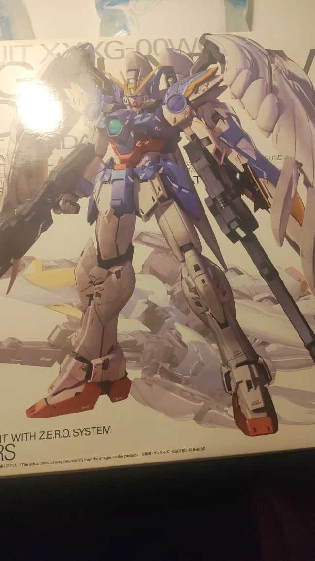 Two assembled gunpla models (Bandai & Kotobukiya) thumbnail