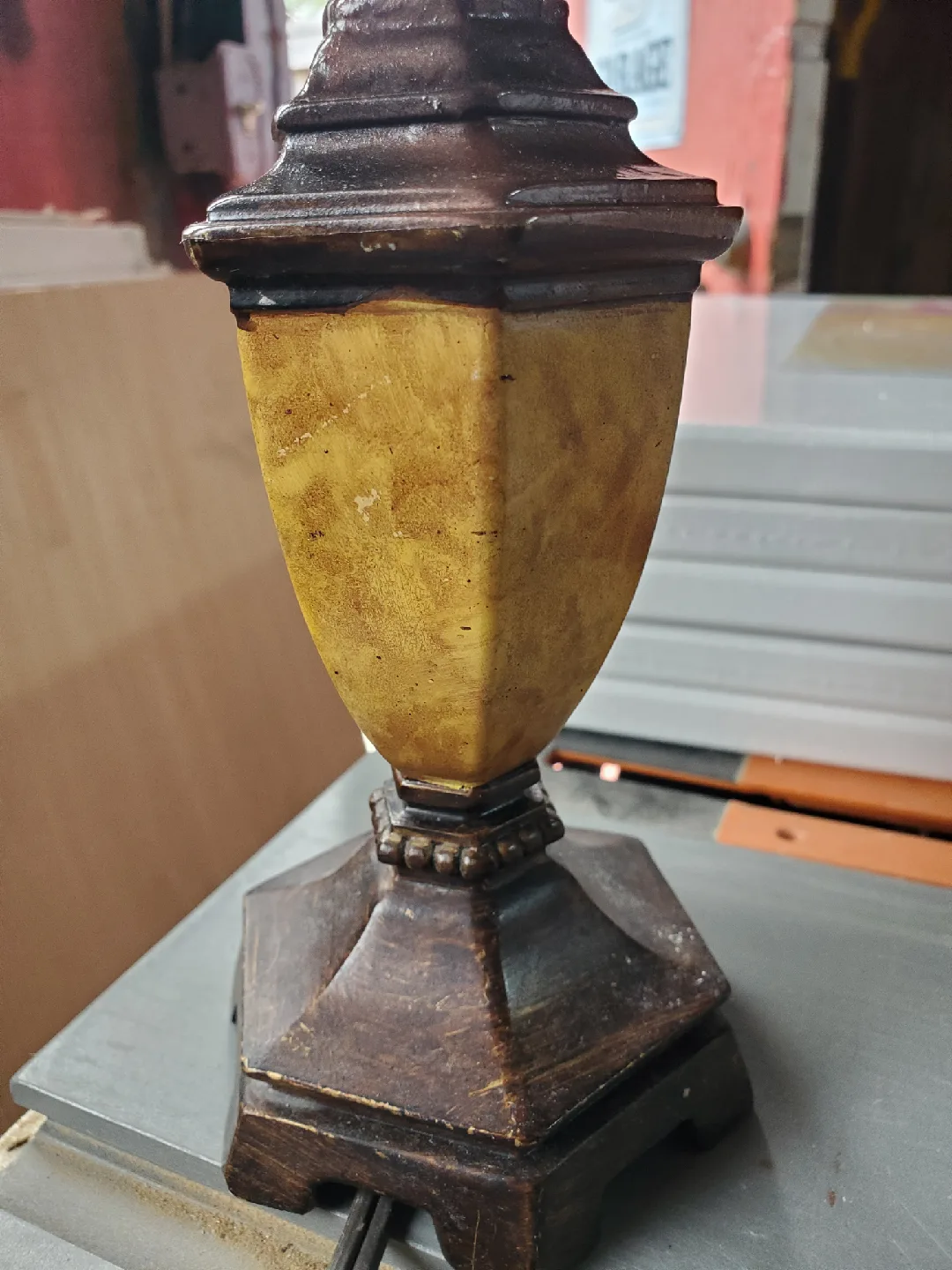 Table Lamp with white Shade image indicator(3)