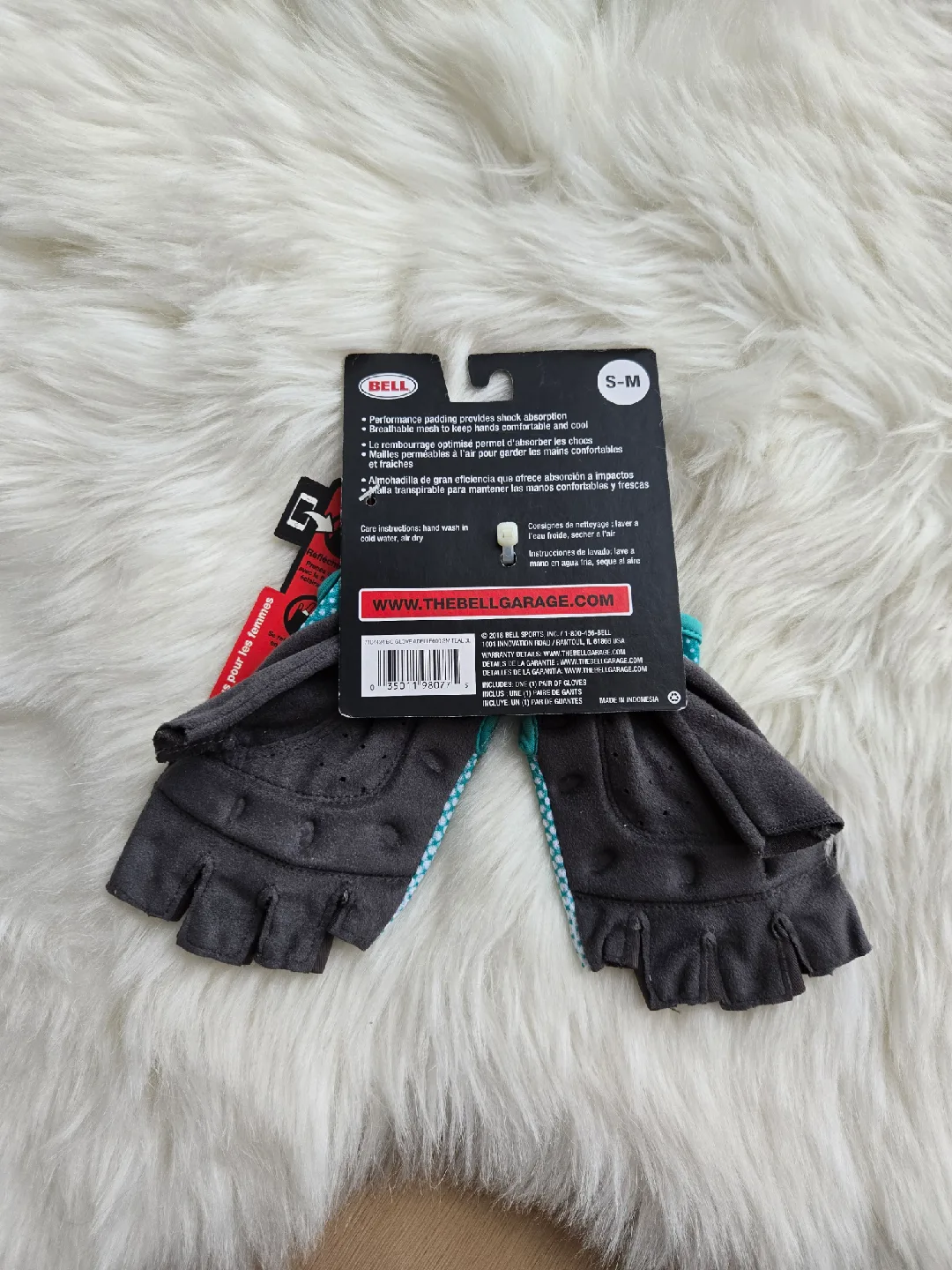 Adult Half Finger Cycling Gloves - S/M image indicator(2)