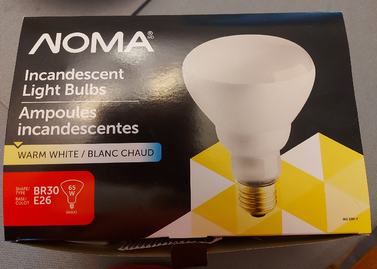 NOMA Incandescent Light Bulbs, 65W, 6-Pack - photo 3