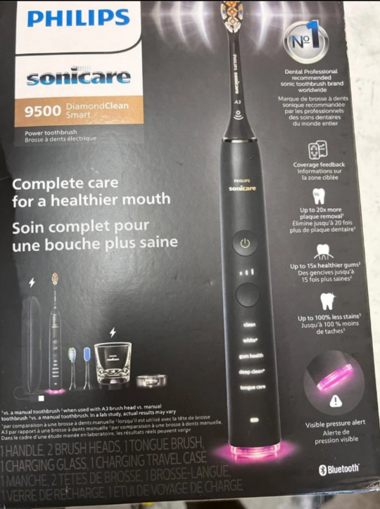 *NEW*Philips Sonicare DiamondClean Smart9500Electric Toothbrush🥕 - photo 2