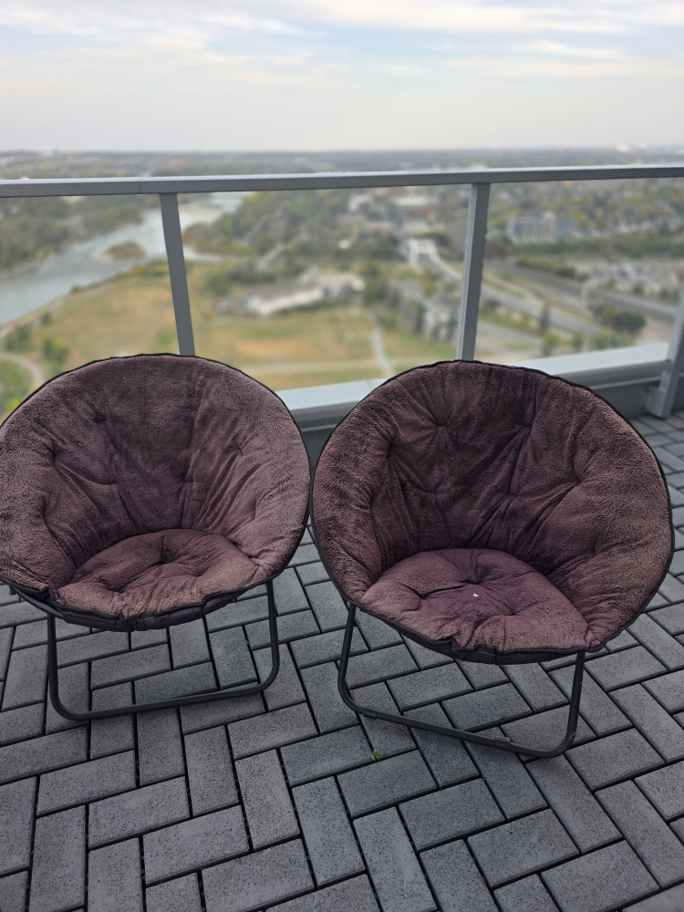 Folding Saucer Chair