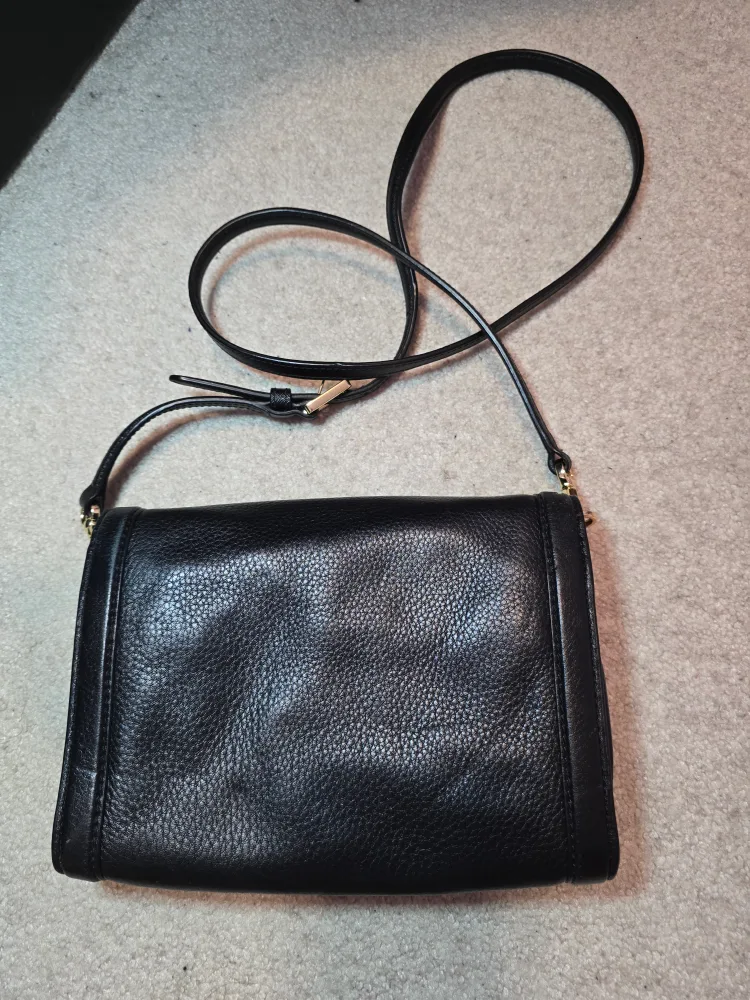Tory Burch Black Leather Crossbody Bag image indicator(5)
