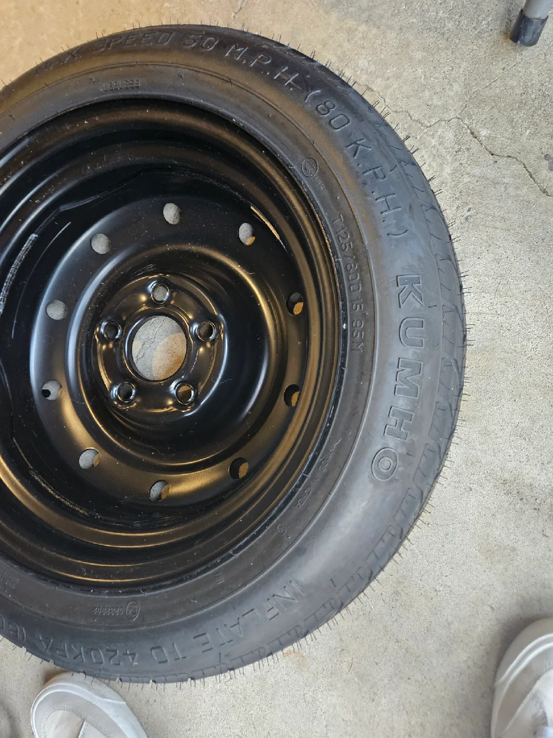 Kumho Spare Tire image indicator(5)