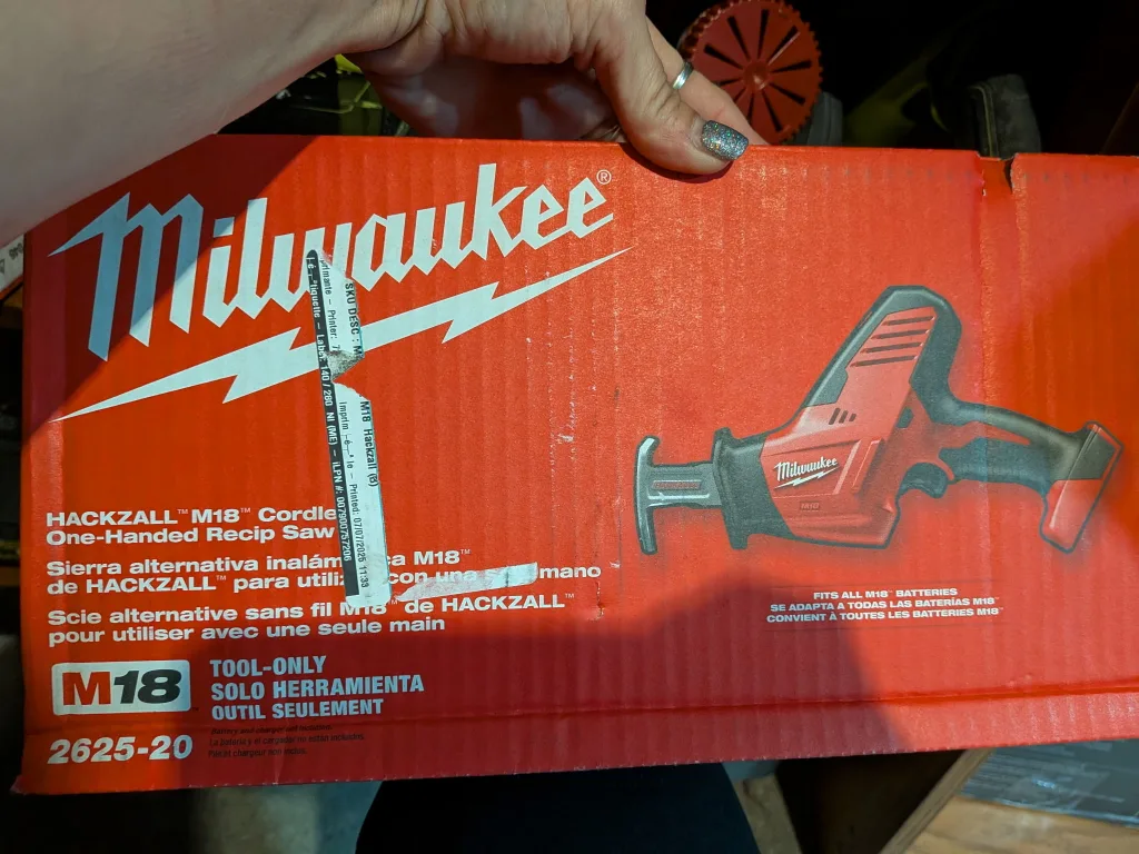 🥕Milwaukee M18 Hackzall Cordless Recip Saw - Tool Only thumbnail