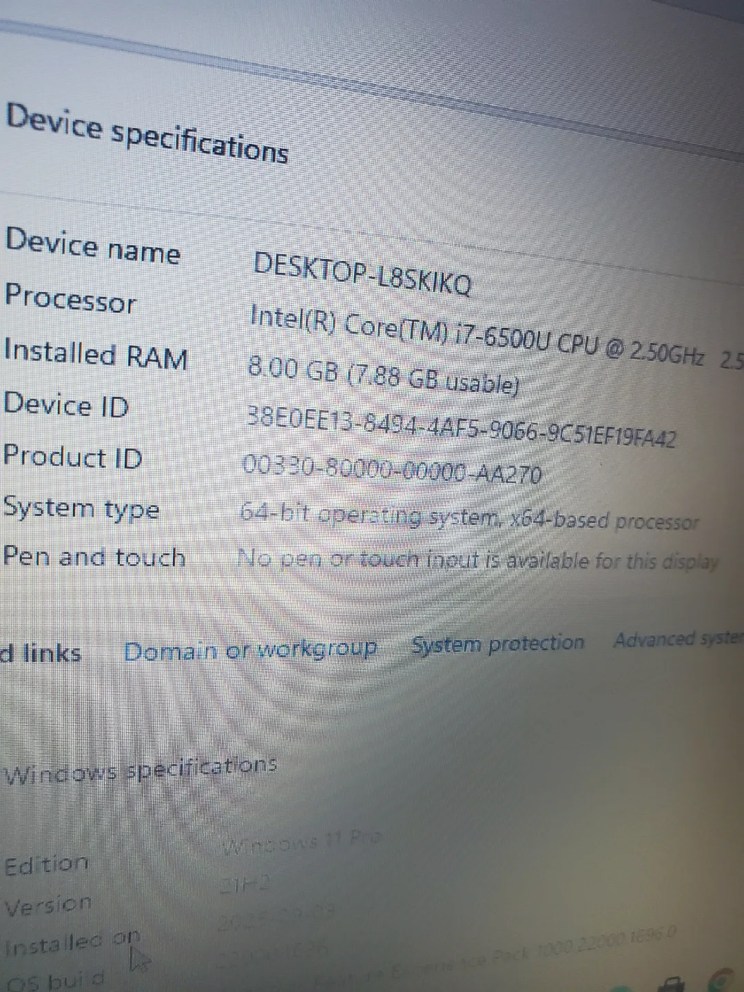 i7 windows 11pro 12.5inch Lenovo thinkpad X 270 Laptop image indicator(8)
