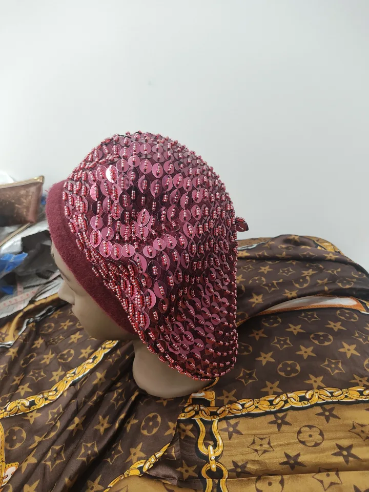 Burgady Sequin Beret Hat image indicator(5)