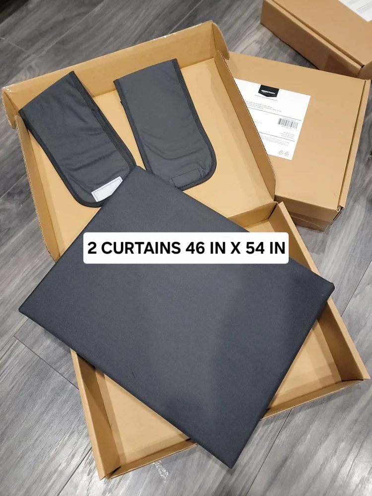 Amazon Basics Blackout Curtains - Various Sizes image indicator(5)