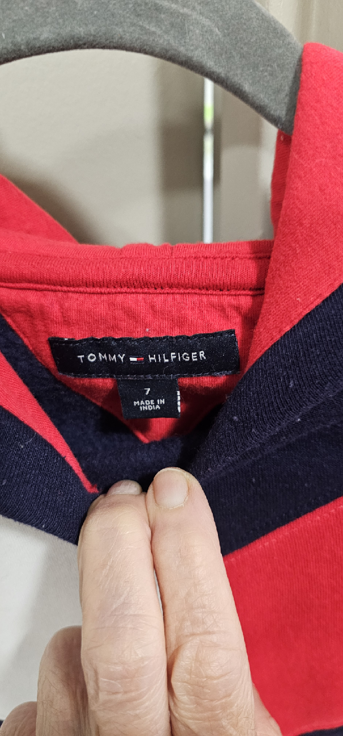 Tommy Hilfiger Kids Hoodie Size 7 - photo 2