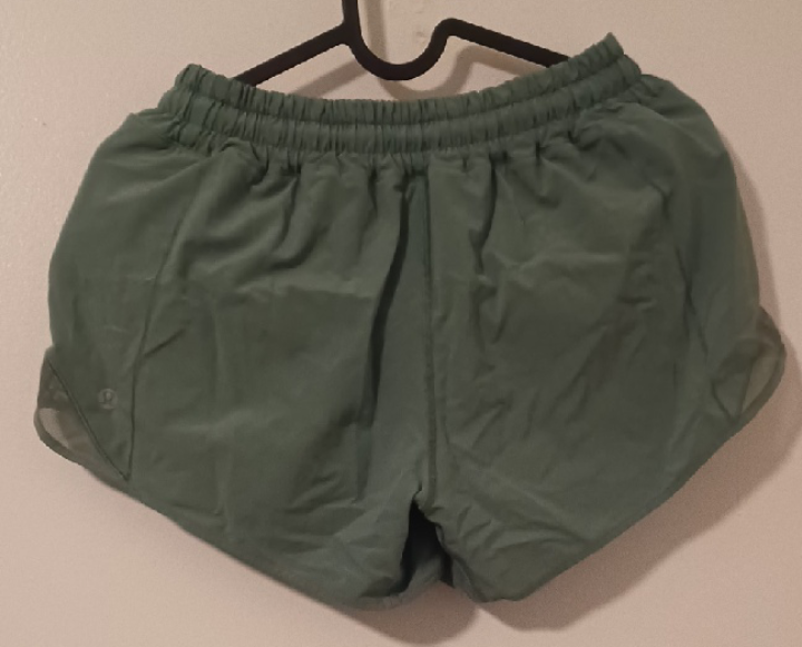 Lululemon Green Running Shorts - Size 6 - photo 2