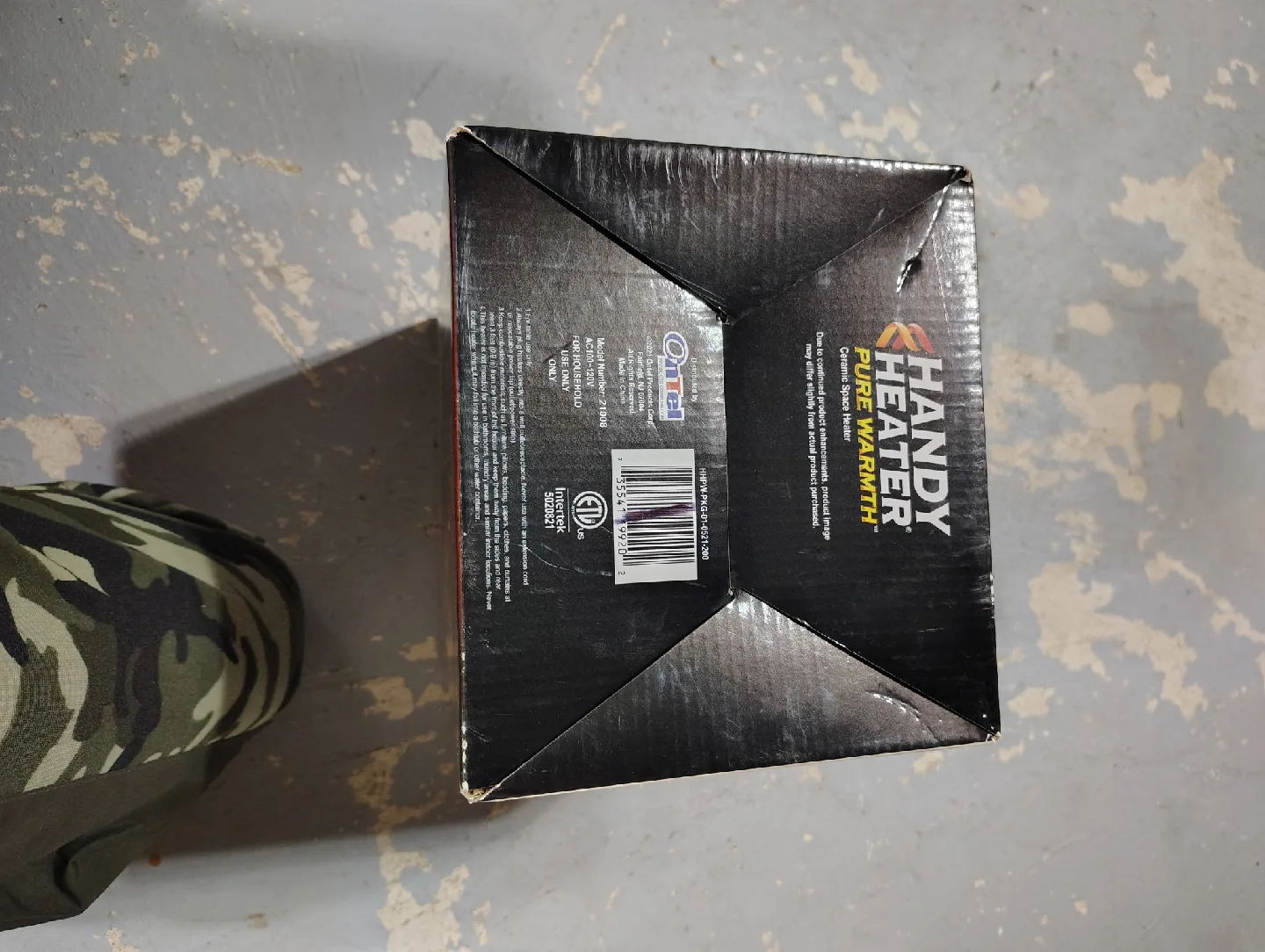 Handy Heater Pure Warmth Ceramic Space Heater image indicator(4)