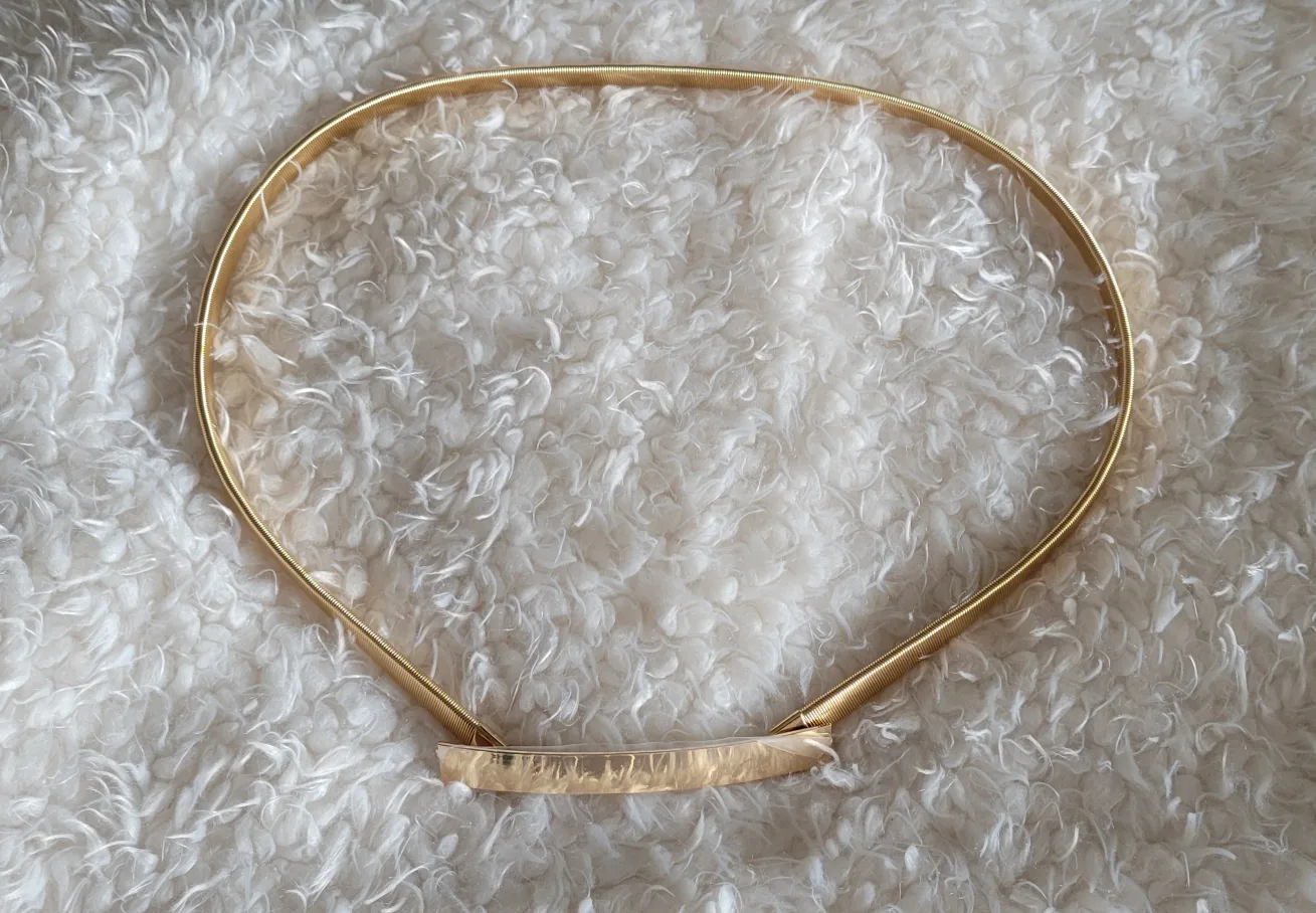 Fashion Metal Elastic Stretchy Chain Belt thumbnail