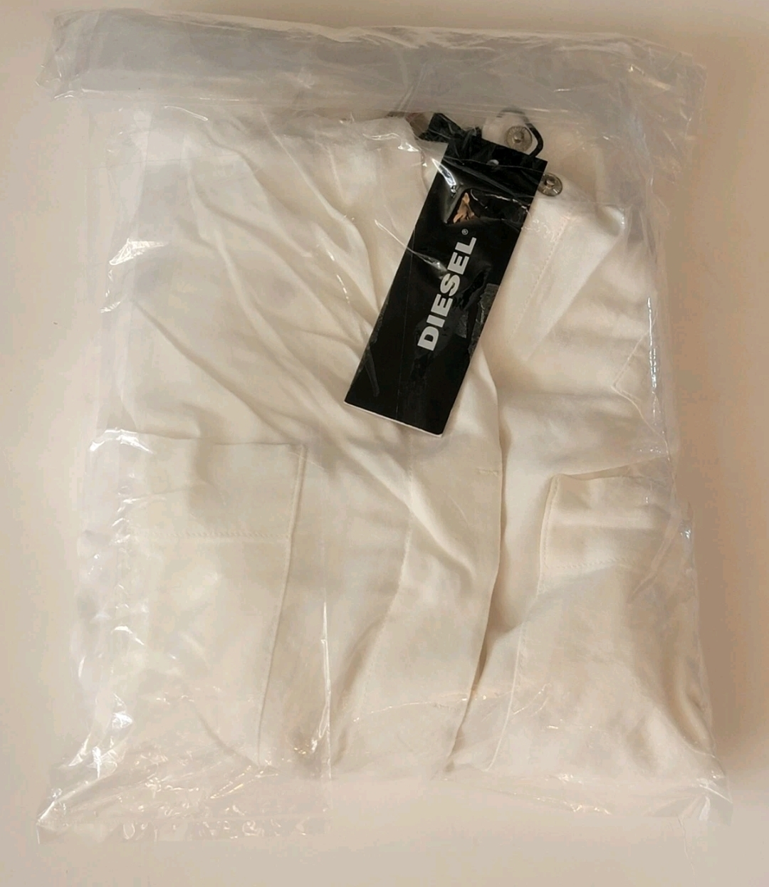 Diesel Ladies C-Sula-A Tank Top, Size XX-Small, Ivory – NWT - photo 2