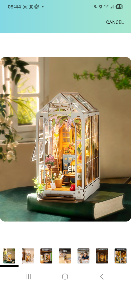 Rolife Book Nook & Wonderland TGB06 Garden House - photo 3