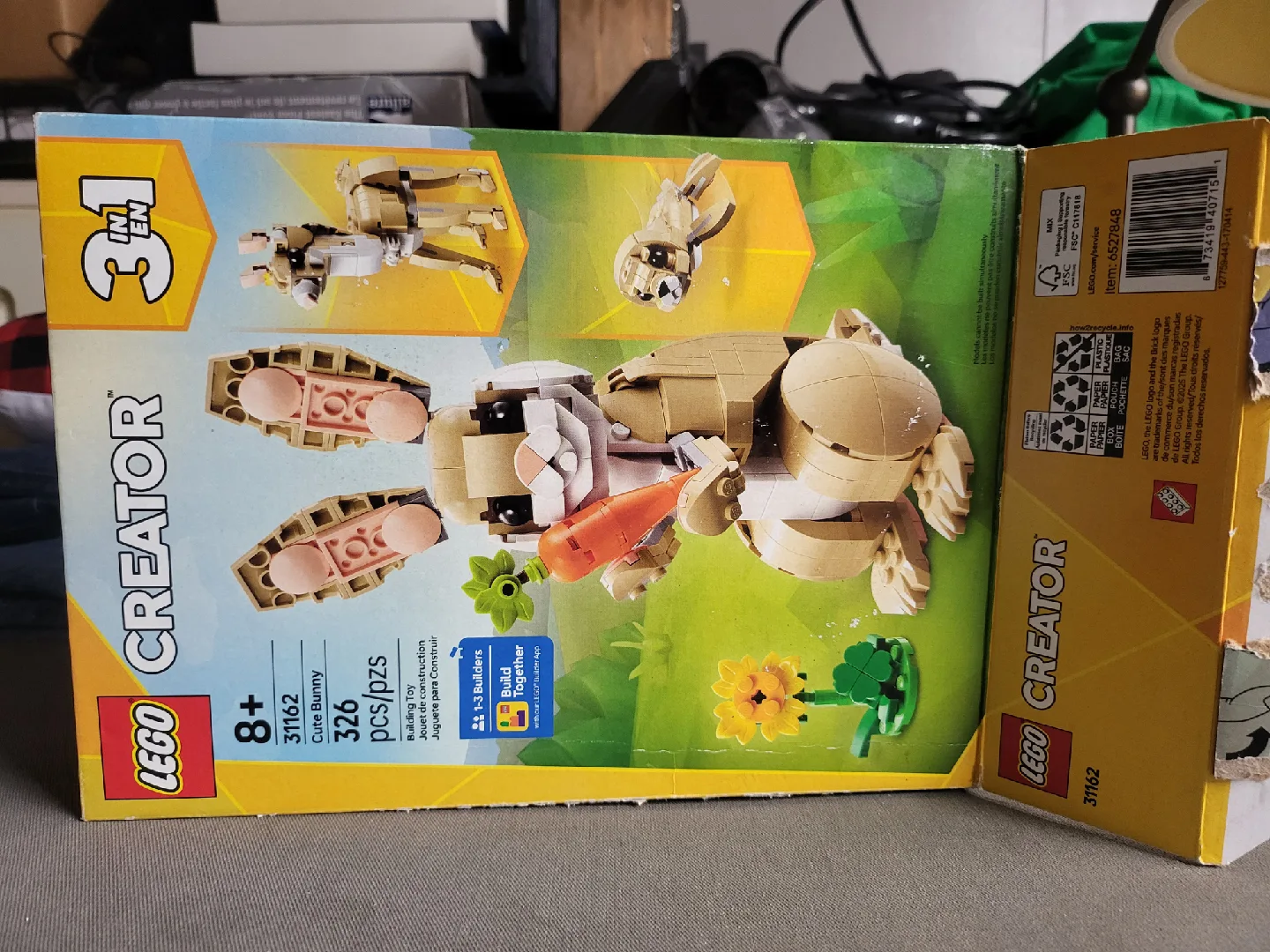 BOX AND INSTRUCTION BOOK ONLY. LEGO thumbnail