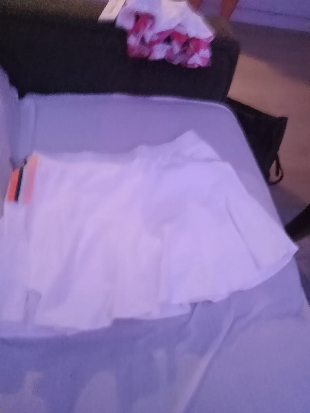 Lija Style White Tennis Skirt - Size M image indicator(8)