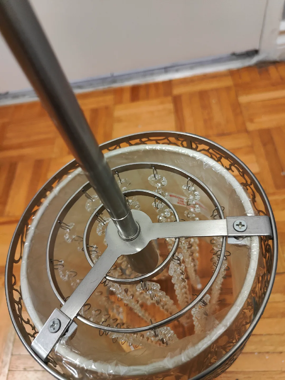 Elegant Crystal Hanging Light image indicator(4)