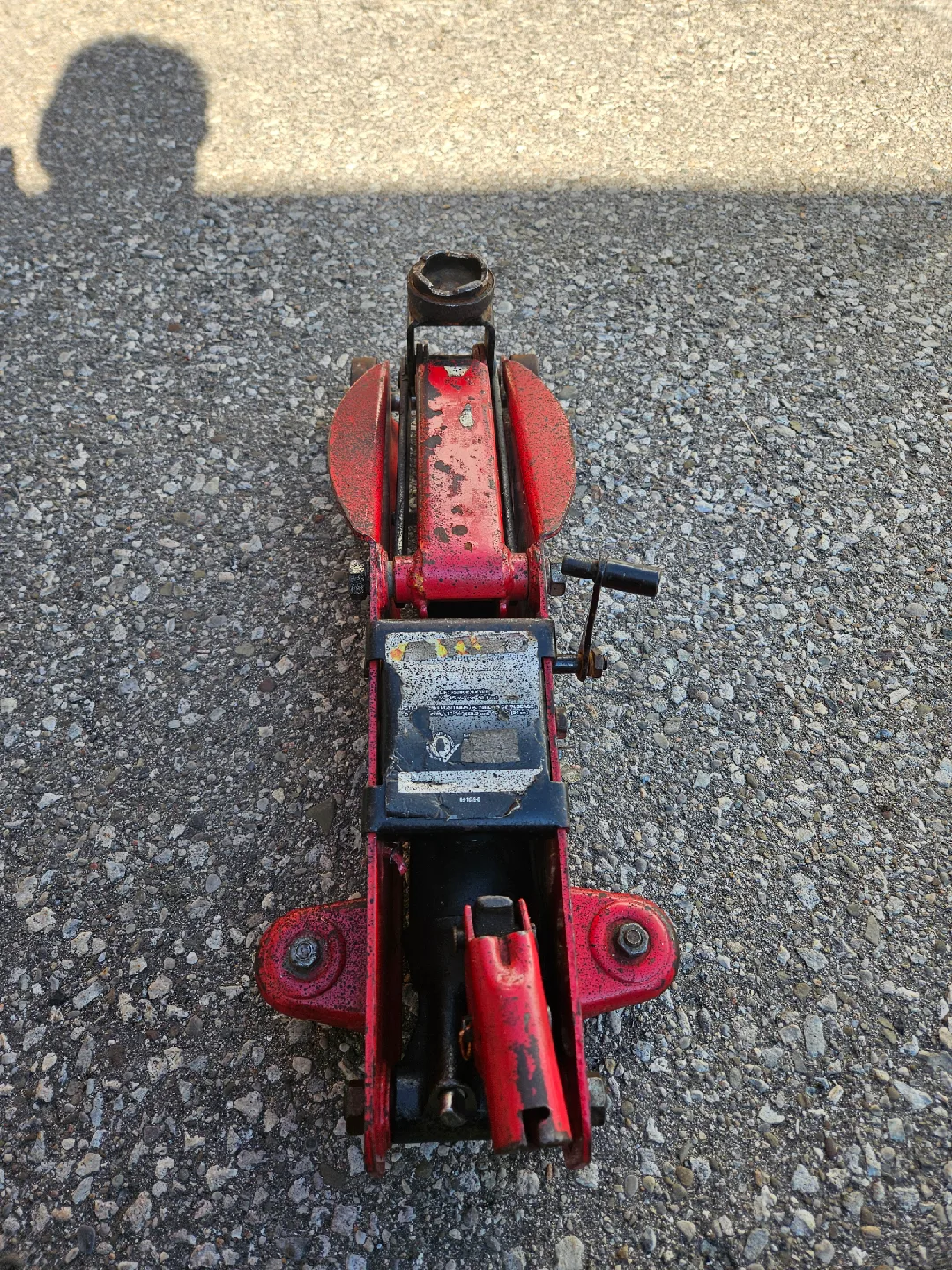 MOTOR Red Hydraulic safety  locking  Jack image indicator(4)