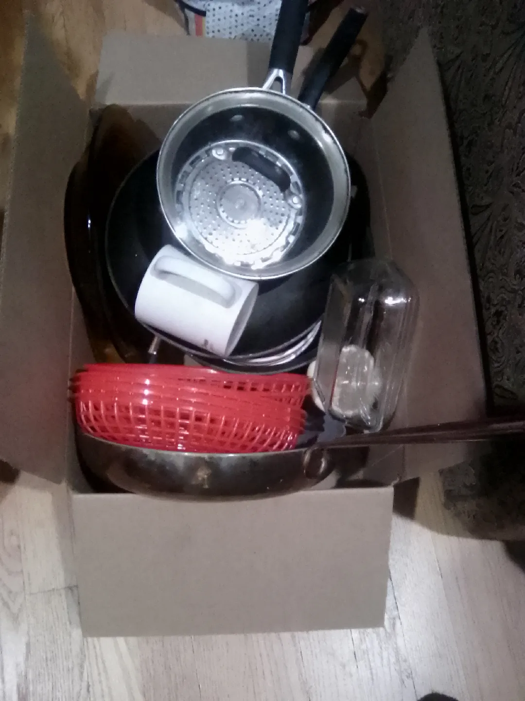 Big Box of Used Pots and Pans image indicator(10)