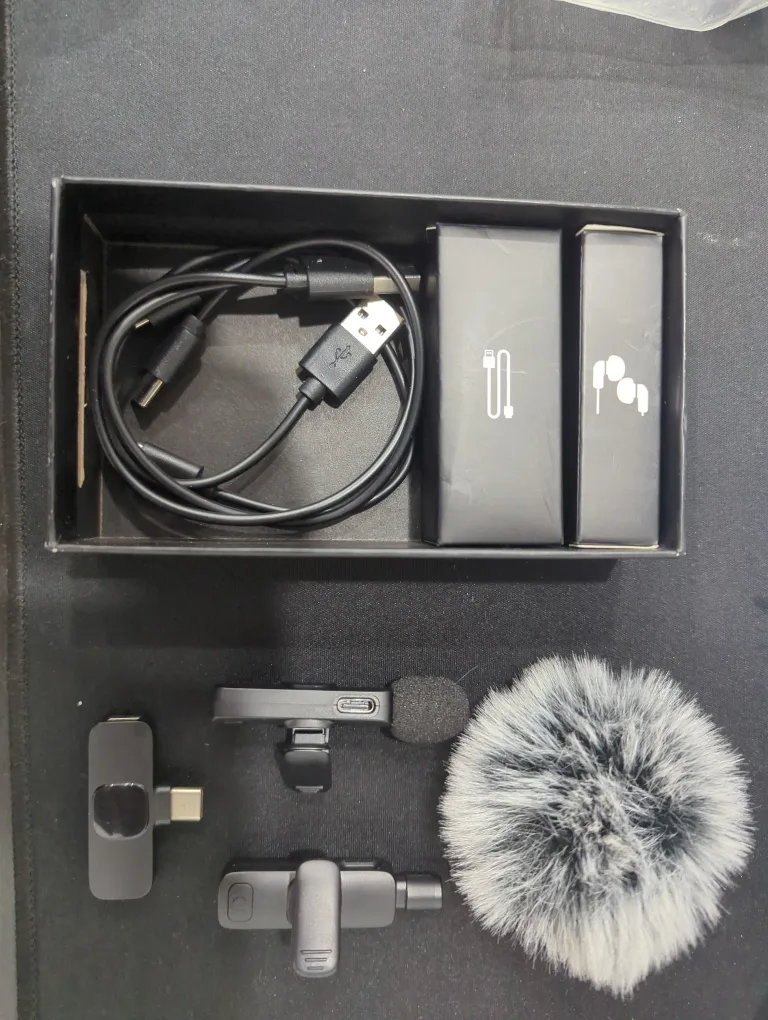 IUMAKEVP Wireless Lavalier Microphone K5 - New image indicator(2)