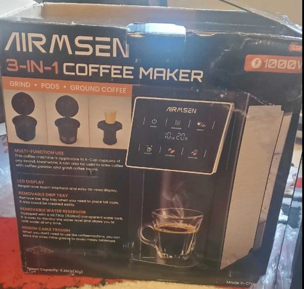 Airmsen 3-in-1 Coffee Maker